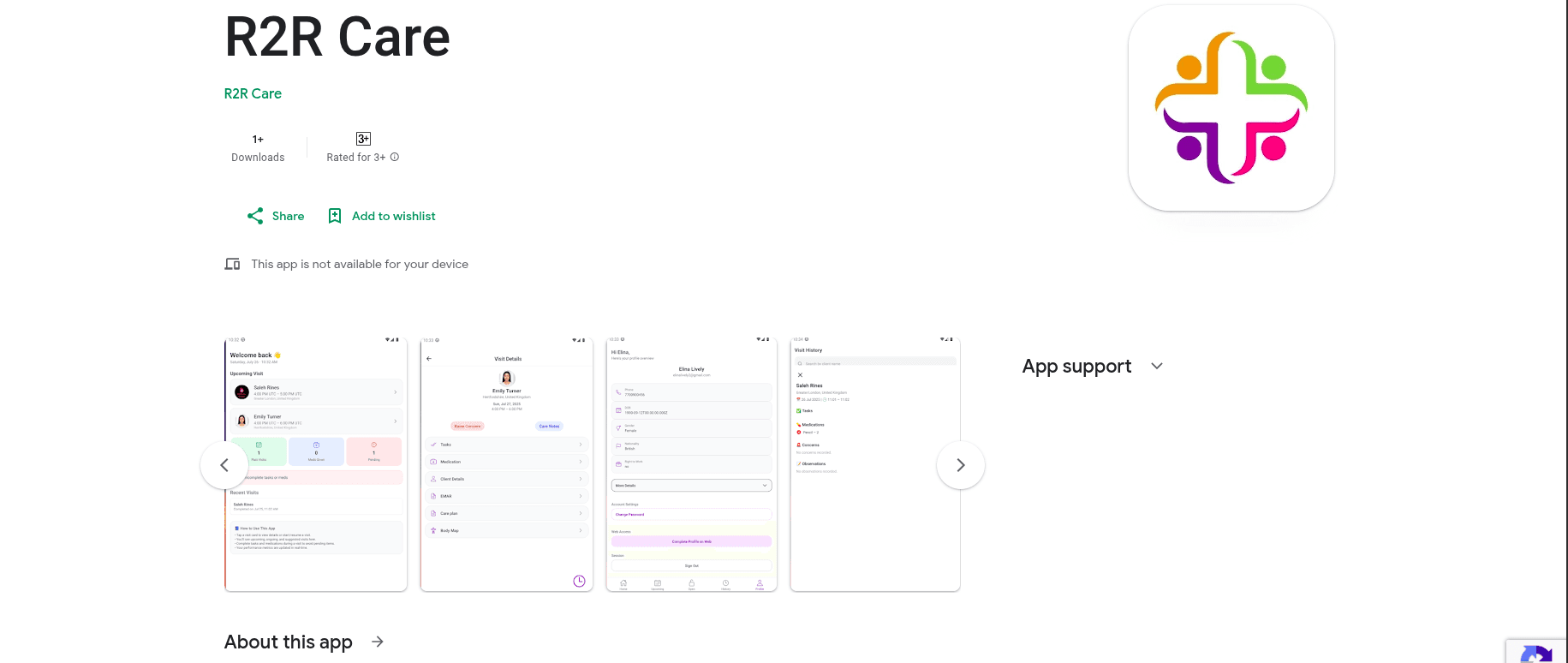 Web App Dashboard