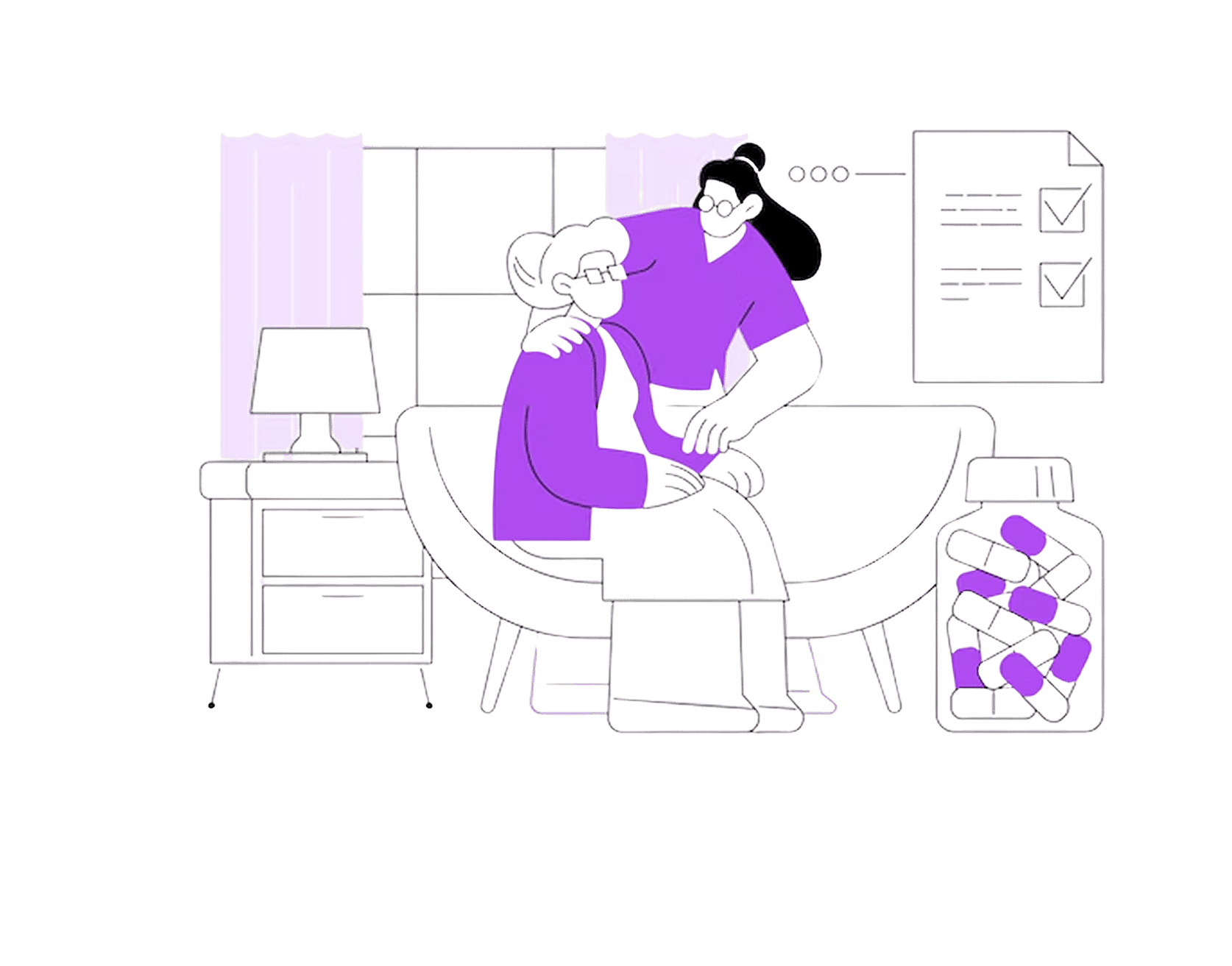 AI client and care matching